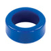 Blue Titanmen Tools C Ring made of flexible, smooth thermoplastic rubber for a comfortable fit.