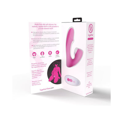 Together Internal Kiss Remote Control Vibe Pink - SexToy.com