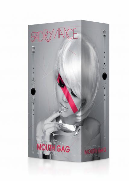 Translucent Mouth Gag with Metal Nails | SexToy.com