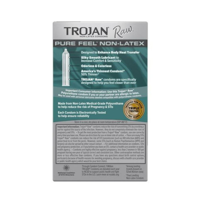 Trojan Magnum Non-latex 10 Pack - SexToy.com