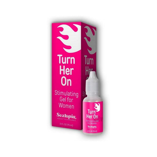 Turn Her On Stimulating Gel For Women .5 Oz Bottle - SexToy.com
