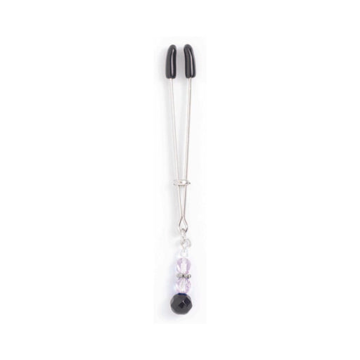 Tweezer Clit Clamp With Purple Bead | SexToy.com