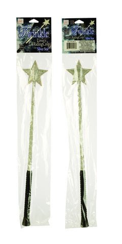 Twinkle Lovers Riding Crop Silver Star | SexToy.com