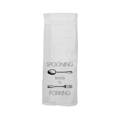 Twisted Wares Spooning Leads To Forking Flour Towel - SexToy.com