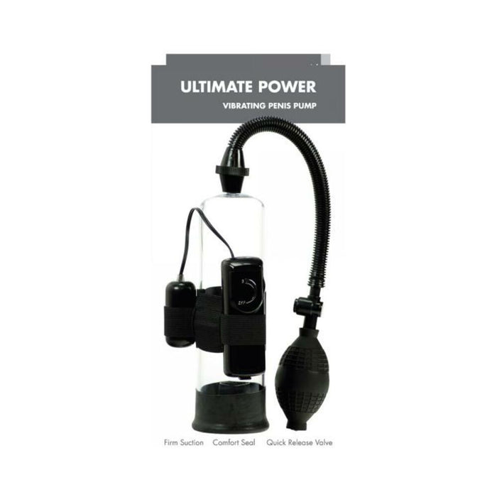 Ultimate Power Penis Pump Black Linx - SexToy.com