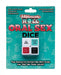 Ultimate Roll Oral Sex Dice game set with four dice featuring playful instructions on a teal background packaging.
