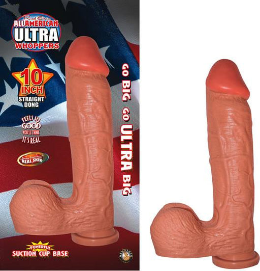 Ultra Whopper 10 inches Straight Dong Beige | SexToy.com
