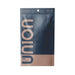 Union Max 12-pack latex condoms in sleek navy and beige resealable pouch packaging.