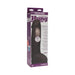 Vac-U-Lock 12-inch Ultraskyn Hung Dong in dark color with realistic texture, displayed in its purple and white packaging.