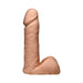 Realistic 6-inch Vac-U-Lock Ultraskyn cock with detailed texture and lifelike skin tone on white background.