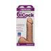 Packaging of Vac-U-Lock 6 inch Ultraskyn realistic dildo attachment in flesh tone with detailed texture.