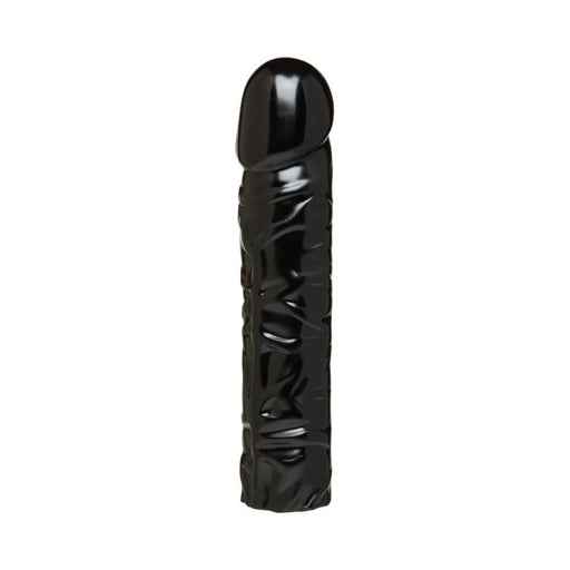 Vac-U-Lock 8" CodeBlack Classic Dong - Black - SexToy.com