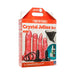 Vac-U-Lock Crystal Jellies Set in pink with four attachments, harness, rings, and water-based lube in retail packaging.