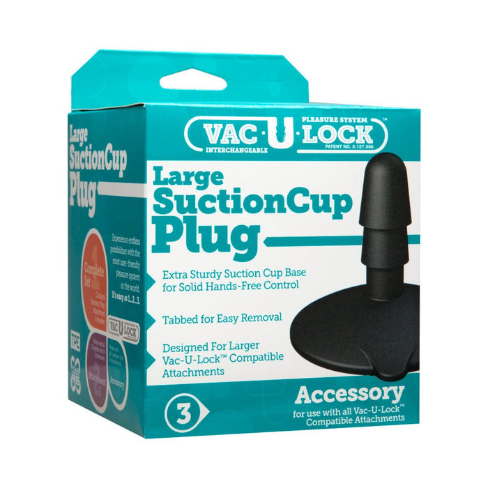Vac-U-Lock Large Suction Cup Plug - SexToy.com