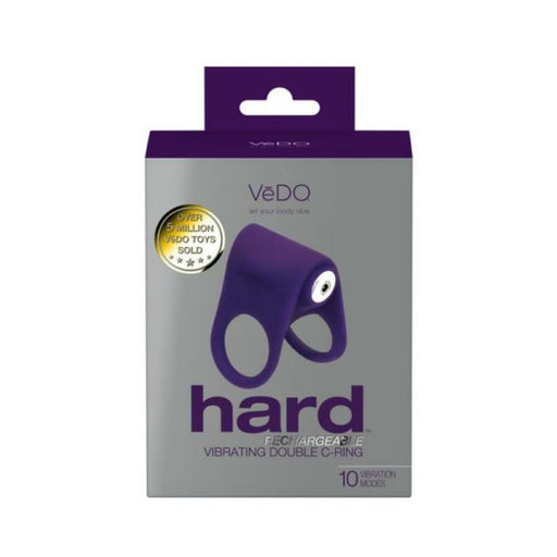 Vedo Hard Rechargeable C-ring Purple - SexToy.com
