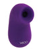 Compact purple Vedo Nami rechargeable sonic vibe with smooth silicone finish and ergonomic design.