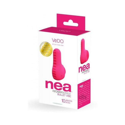 Vedo Nea Rechargeable Finger Vibe Foxy Pink | SexToy.com