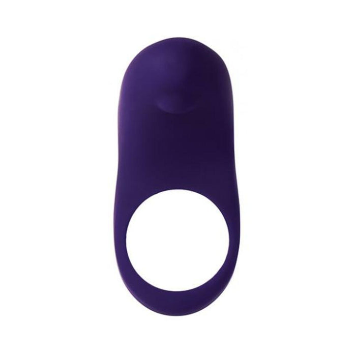 Vedo Rev Rechargeable Vibrating C-ring Purple - SexToy.com