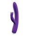 Purple Vedo Thumper Bunny rechargeable dual vibrator with flexible shaft and clitoral stimulator.