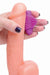 Versa Tingler Cock Ring, Finger Vibe Clit Stim Purple | SexToy.com