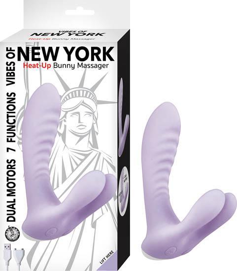 Vibes Of New York Heat Up Bunny Massager | SexToy.com