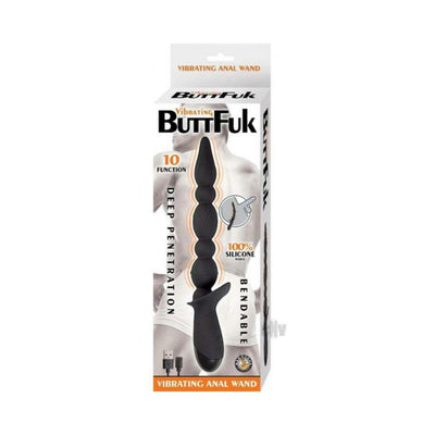 Vibrating Buttfuk Vibrating Anal Wand Black - SexToy.com