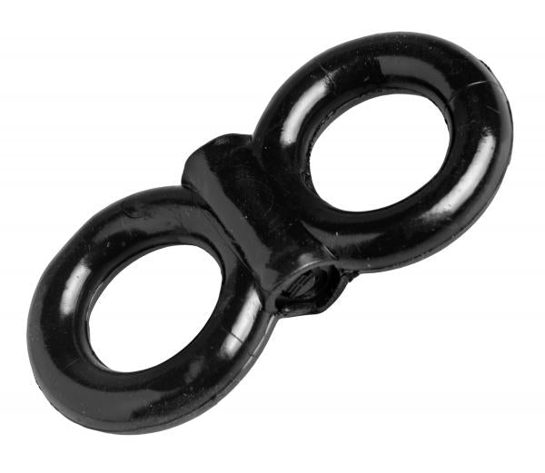 Vibrating Dual Cock Ring Black | SexToy.com