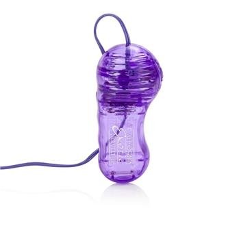 Vibrating Turbo Suction Tongue Stimulator Purple | SexToy.com
