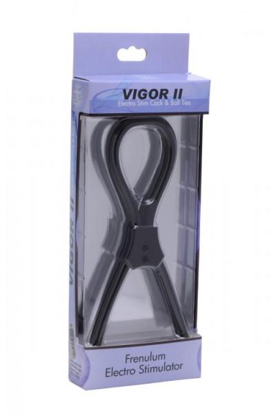Vigor II C@ck And Ball Ties And Frenum Electro Stimulator | SexToy.com