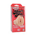 Packaging of Virgin Palm Pal beige stroker with product image and branding on a red box