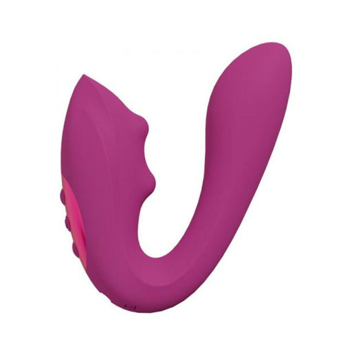 Vive Yumi Rechargeable Triple Motor G-spot Finger Motion Vibrator And Flickering Tongue Stimulator P - SexToy.com