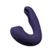 Vive Yuna Rechargeable Dual Motor Airwave Vibrator With Innovative G-spot Flapping Stimulator Purple - SexToy.com
