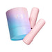 Vush Gloss Bullet Vibrator in soft pink with matching pastel gradient packaging for discreet storage and travel.