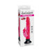 Packaging of the Waterproof Beaver Wall Bangers pink vibrator with suction base and clitoral stimulator shown.