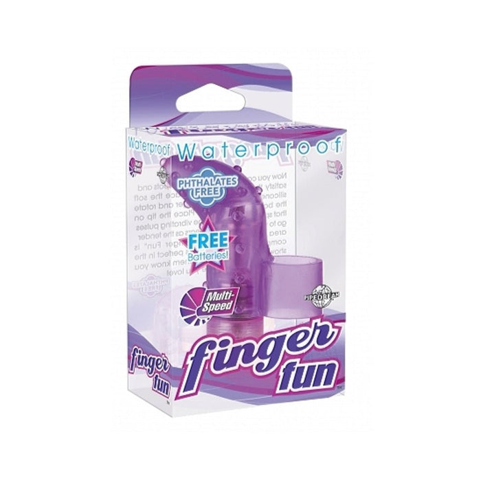 Waterproof Finger Fun Purple | SexToy.com