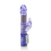 Purple waterproof Jack Rabbit vibrator with rotating beads and rabbit-shaped clitoral stimulator.