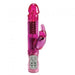 Purple waterproof Jack Rabbit vibrator with rotating beads and rabbit-shaped clitoral stimulator, featuring control buttons on the base.
