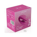 Packaging box of We-Vibe Sync couples vibrator in purple with product image and branding.