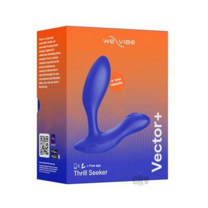We-Vibe Vector+ Prostate Massager Royal Blue | SexToy.com