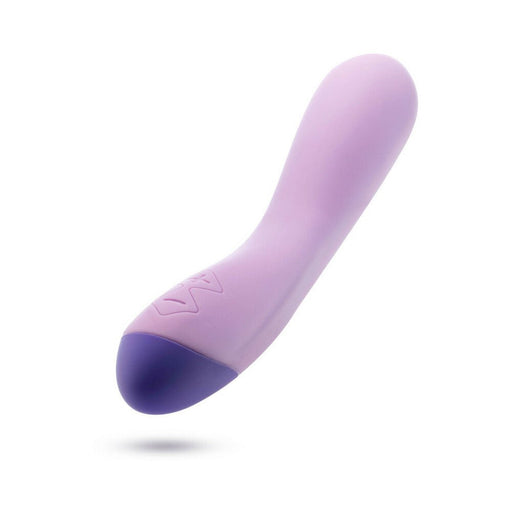 Sleek purple Wellness G Curve vibrator with curved design and smooth silicone finish for targeted G-spot stimulation.