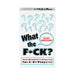 Box of What The F*ck Filthy Questions adult party game with playful question mark design and bold text on white background.