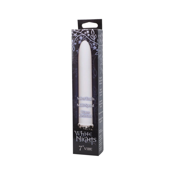 White Nights 7 inches Velvet Touch Vibe - SexToy.com