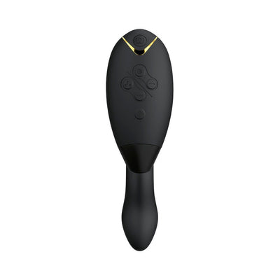 Womanizer Duo 2 Dual Stimulation Vibrator Black - SexToy.com
