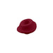 Bordeaux-colored soft silicone replacement stimulation head for Womanizer Premium and Classic models