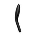 Sleek black Womanizer Wave Shower Head Masturbator with ergonomic curved design and textured stimulation surface.