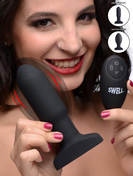 Worlds First Remote Control Inflatable 10x Vibrating Missile Silicone Anal Plug | SexToy.com