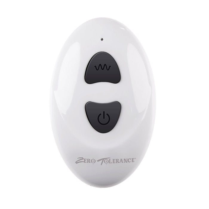 Zero Tolerance Mr. Tickler Rechargeable Remote Controlled Stimulating Adjustable Silicone Cockring B - SexToy.com