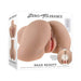 Box packaging of Zero Tolerance Rear Beauty dual-entry rechargeable vibrating and sucking male masturbator with remote control.