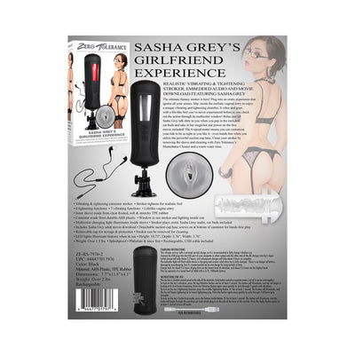 Zero Tolerance Sasha Grey's Girlfriend Experience Vibrating And Tighte Zero Tolerance Sasha Grey's Girlfriend Experience Vibrating And Tighte