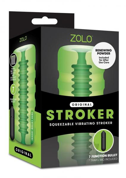Zolo Original Squeezable Vibrating Stroker | SexToy.com